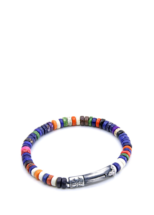 Men’s Single Lock Protection Silver Bracelet