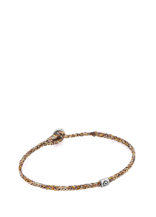 Men’s Life Orange Silver Bracelet