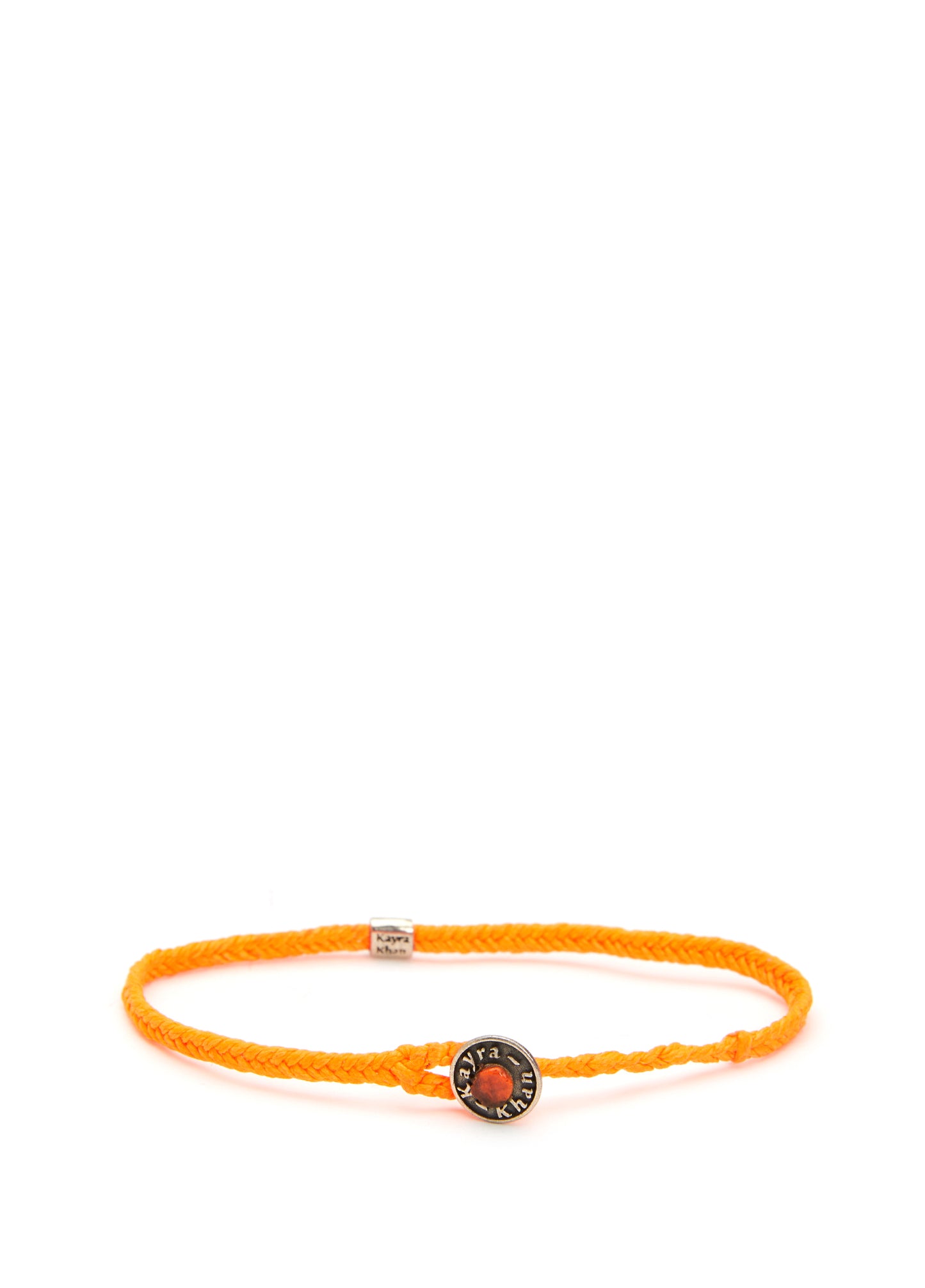 Men’s Life Orange Silver Bracelet