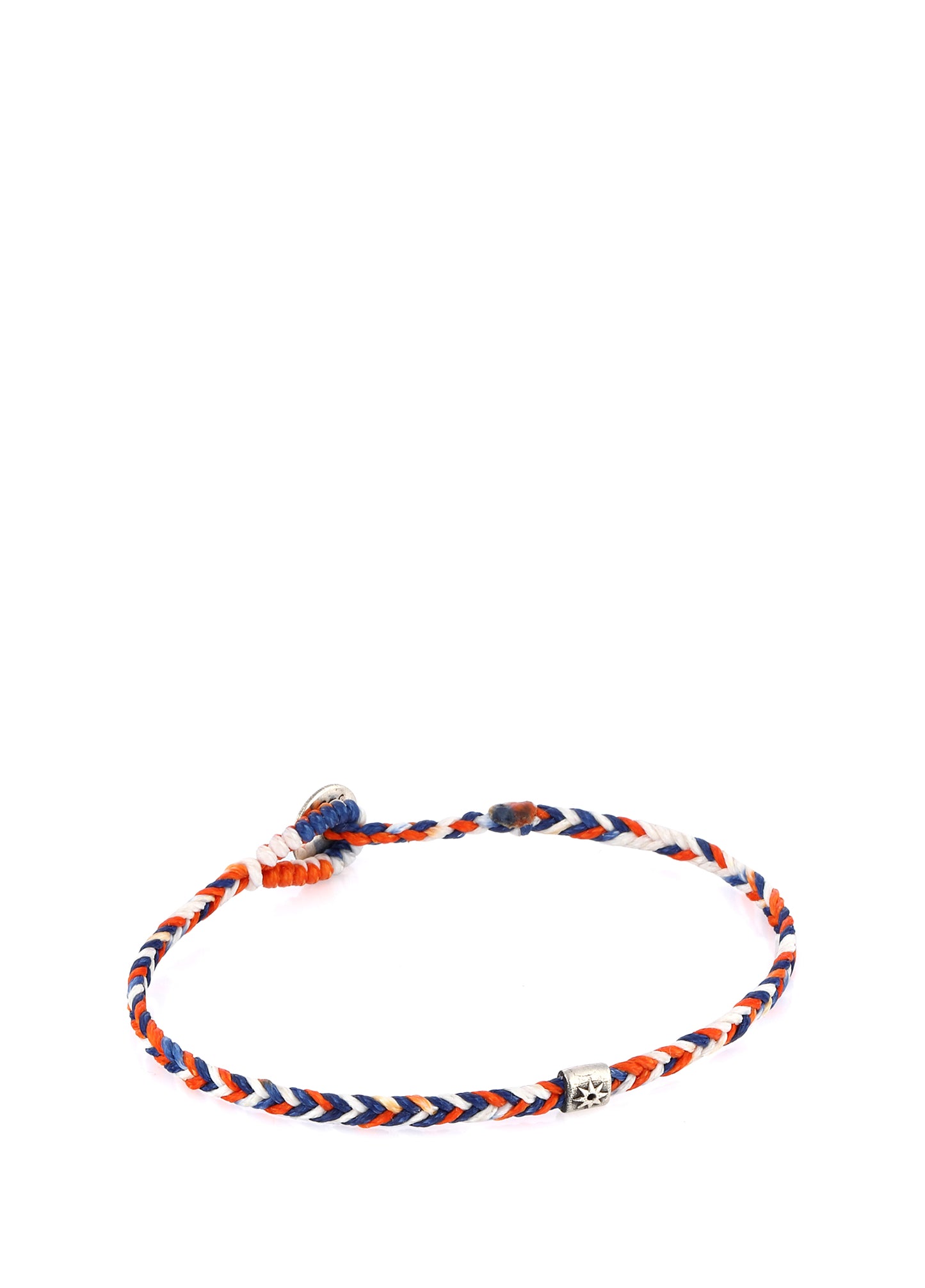 Men’s Life Colorblocked Silver Bracelet