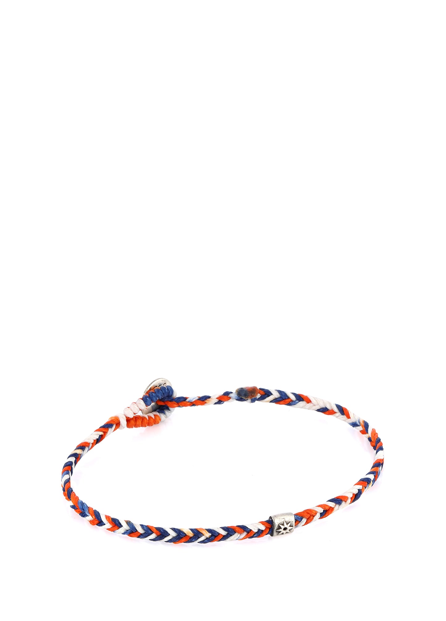 Men’s Life Colorblocked Silver Bracelet