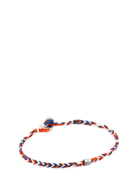 Men’s Life Colorblocked Silver Bracelet