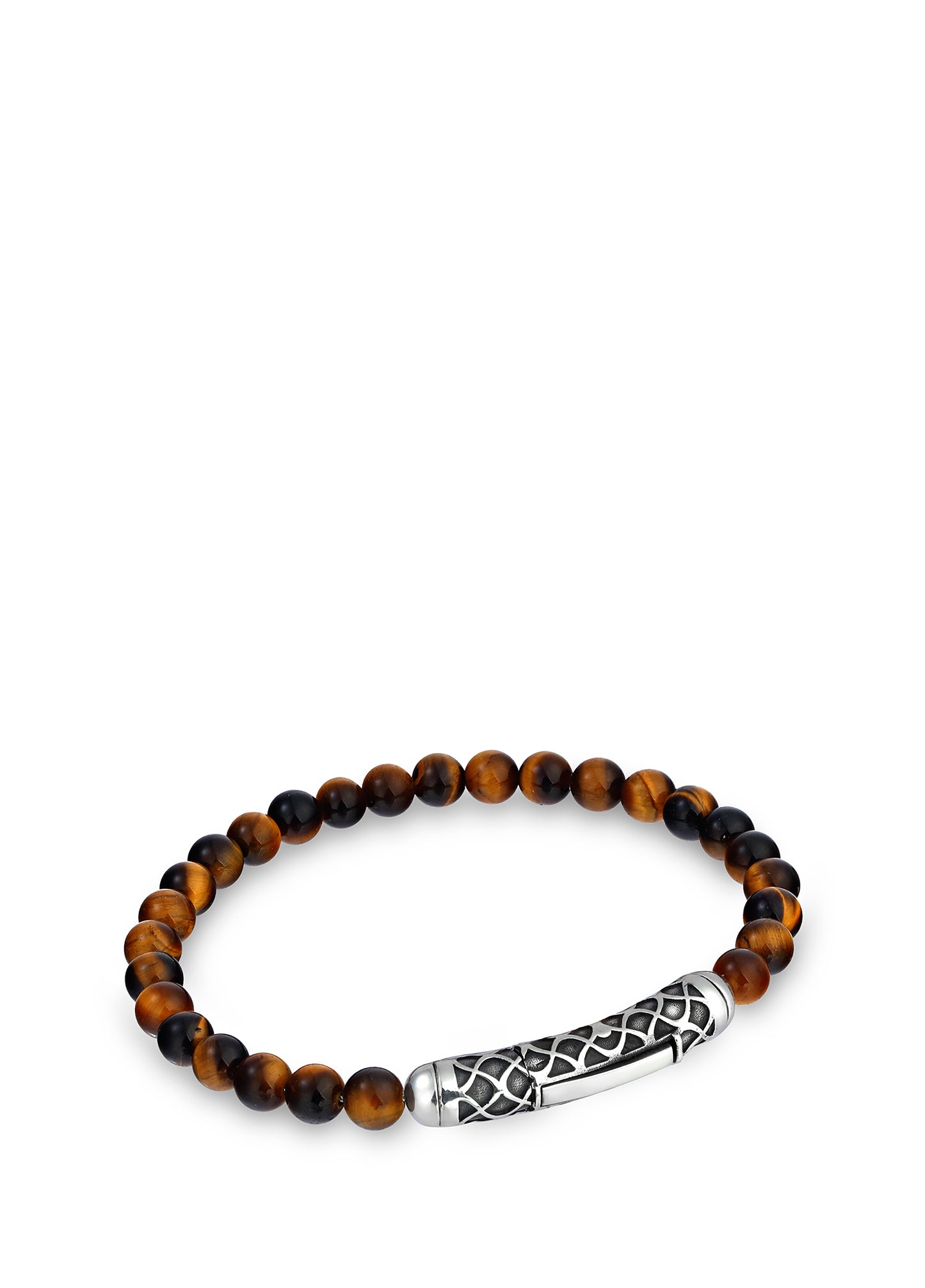 Men’s Kahverengi Silver Bracelet 1