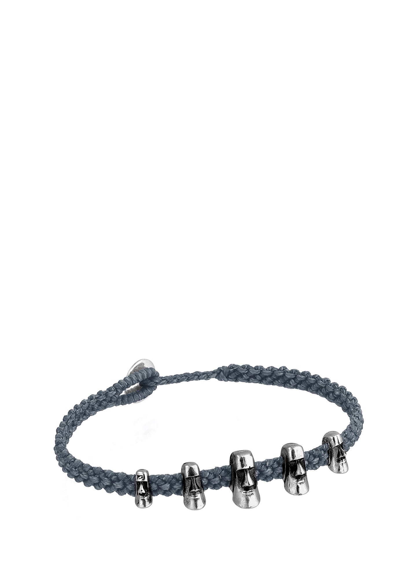 Men’s Maoi Silver Bracelet 1