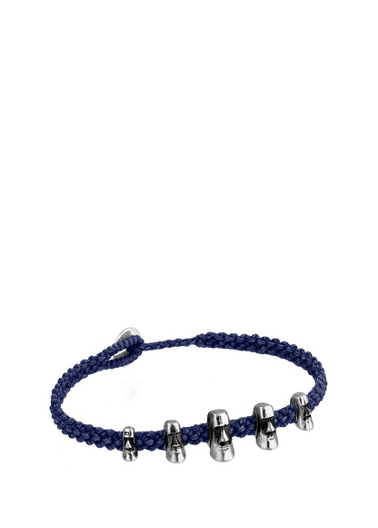 Men’s Maoi Silver Bracelet 1