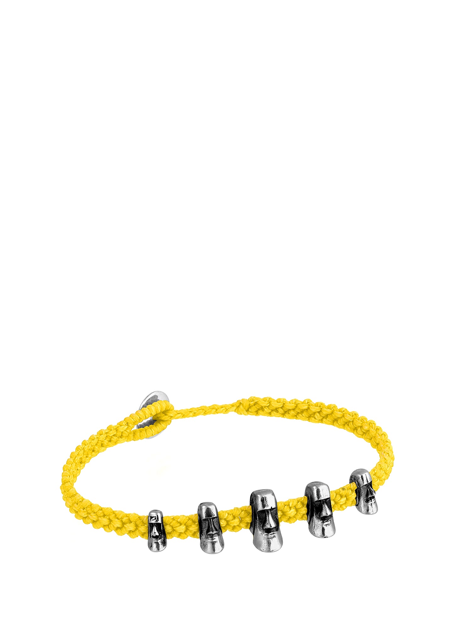 Men’s Maoi Silver Bracelet 1