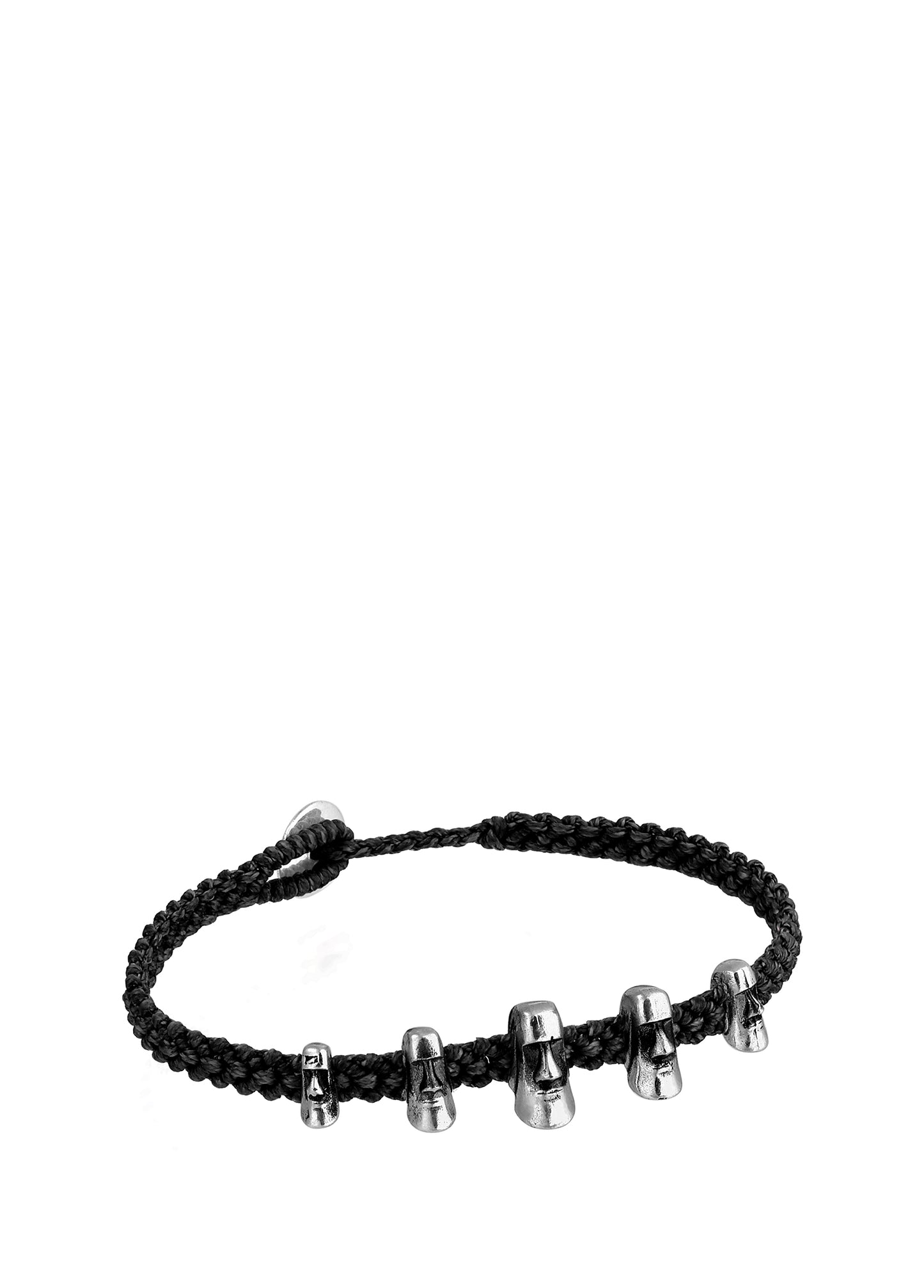 Men’s Maoi Silver Bracelet 1