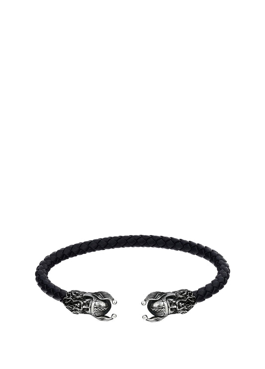 Men’s Black Silver Bracelet 7