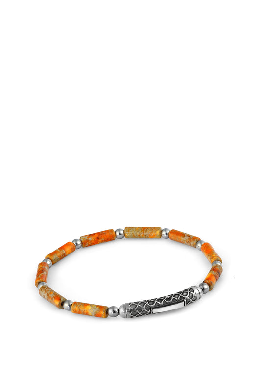 Men’s Sl-S Waves Pipe Vrst Silver Bracelet 6