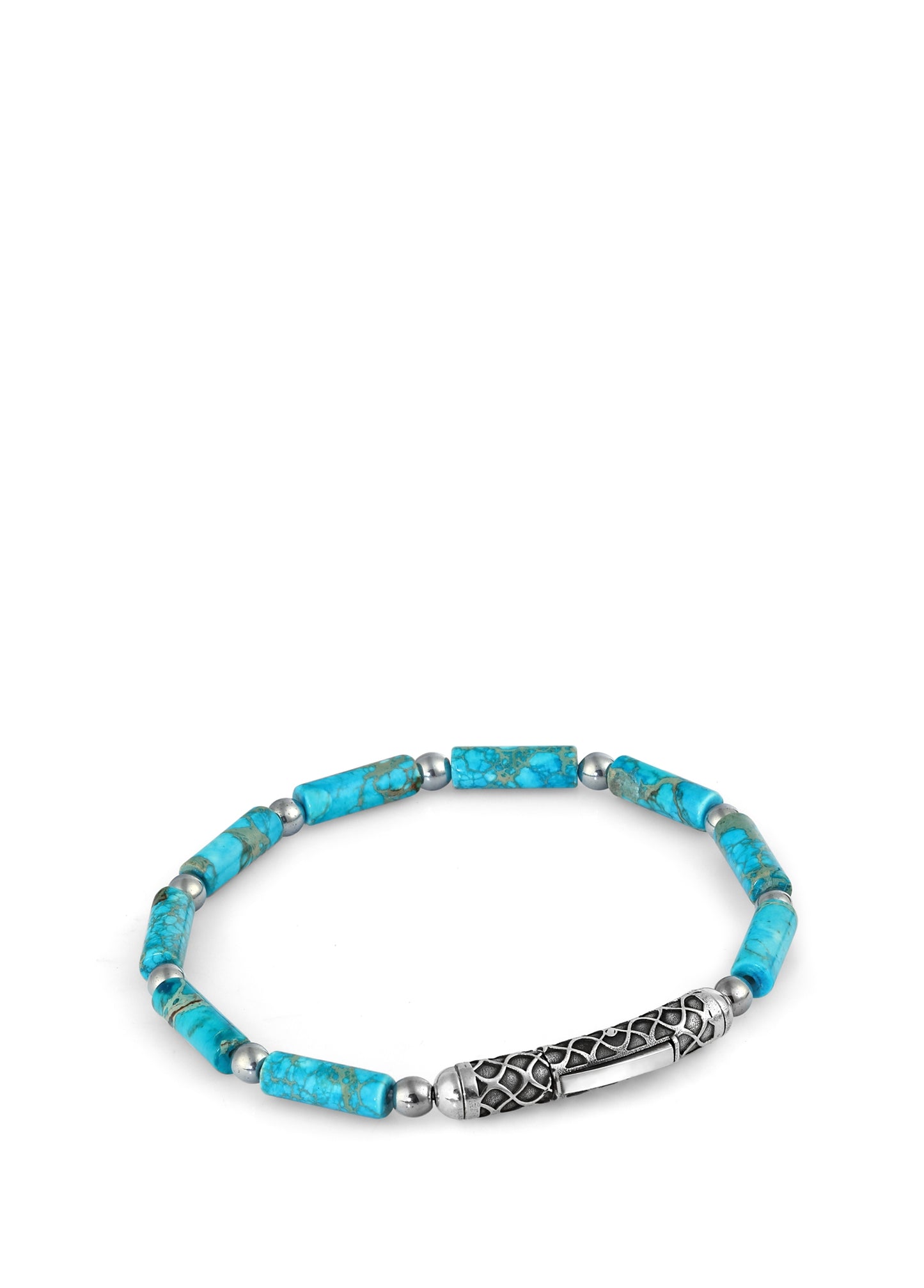 Men’s Sl-S Waves Pipe Vrst Silver Bracelet 3