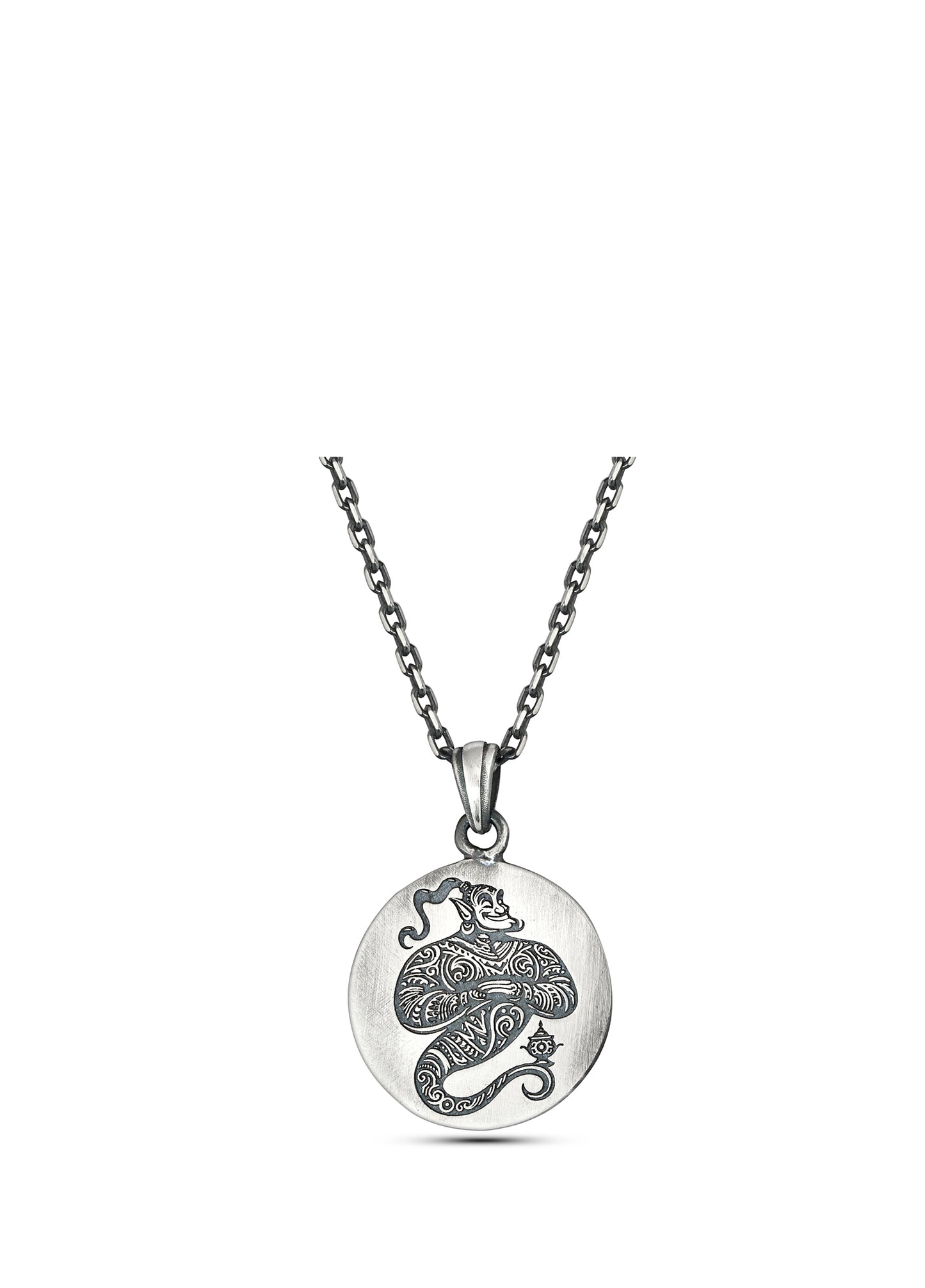 Men’s Aladdin Silver Necklace