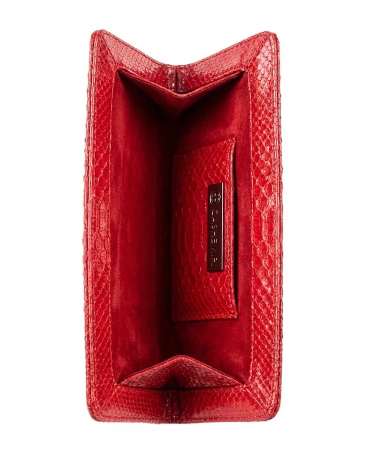 Malibu Italian Python Clutch Handbag