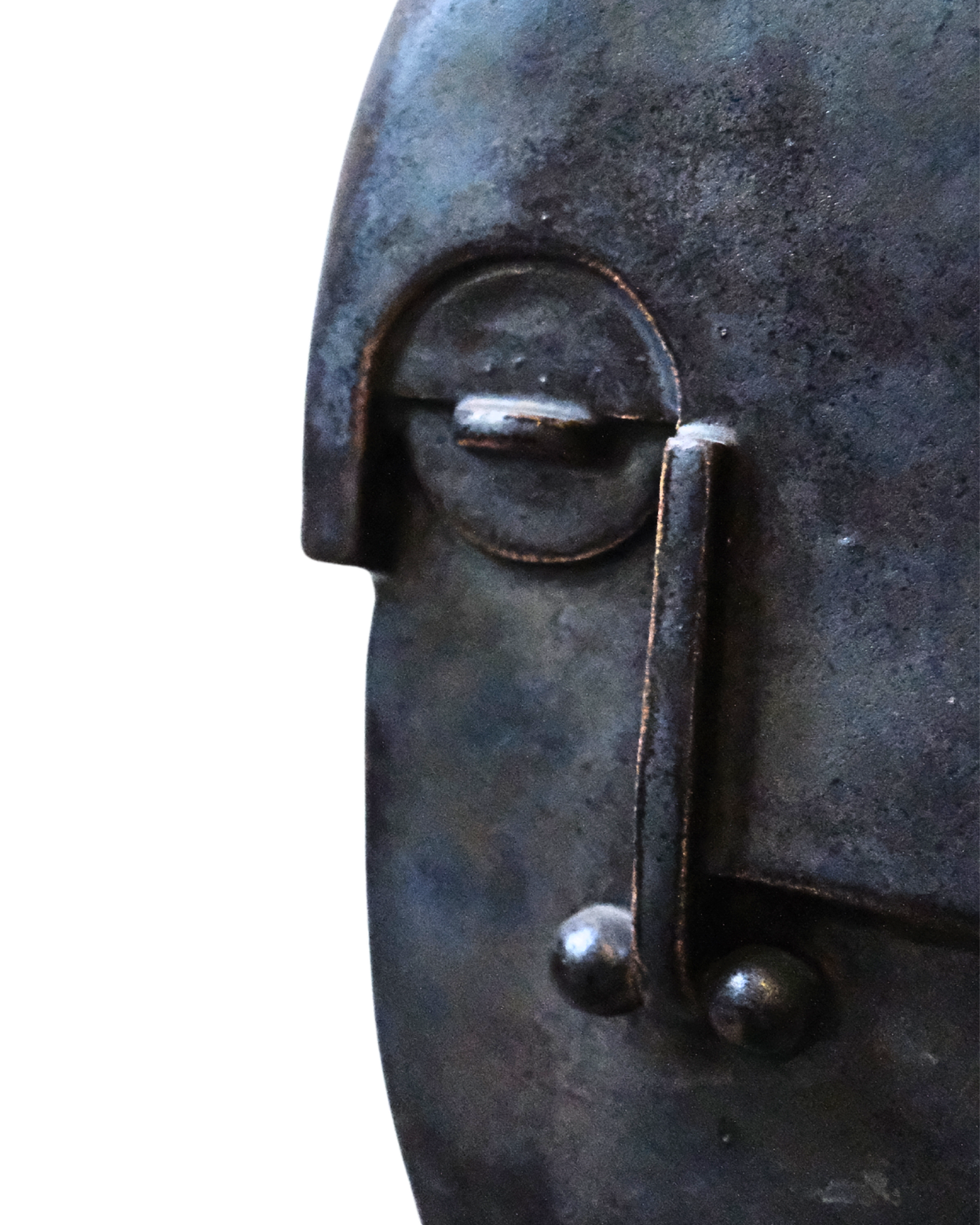 Obsidian Veil Handmade Black Wall Sculpture