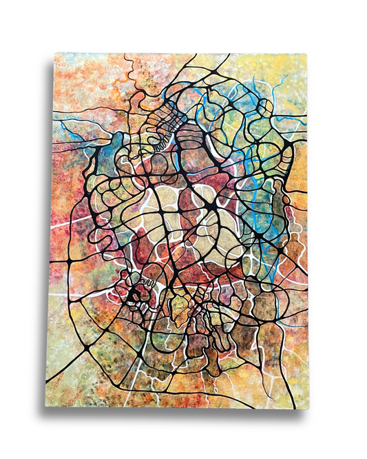 Transcendence  Series ‘’Immerse yourself’’ Painting