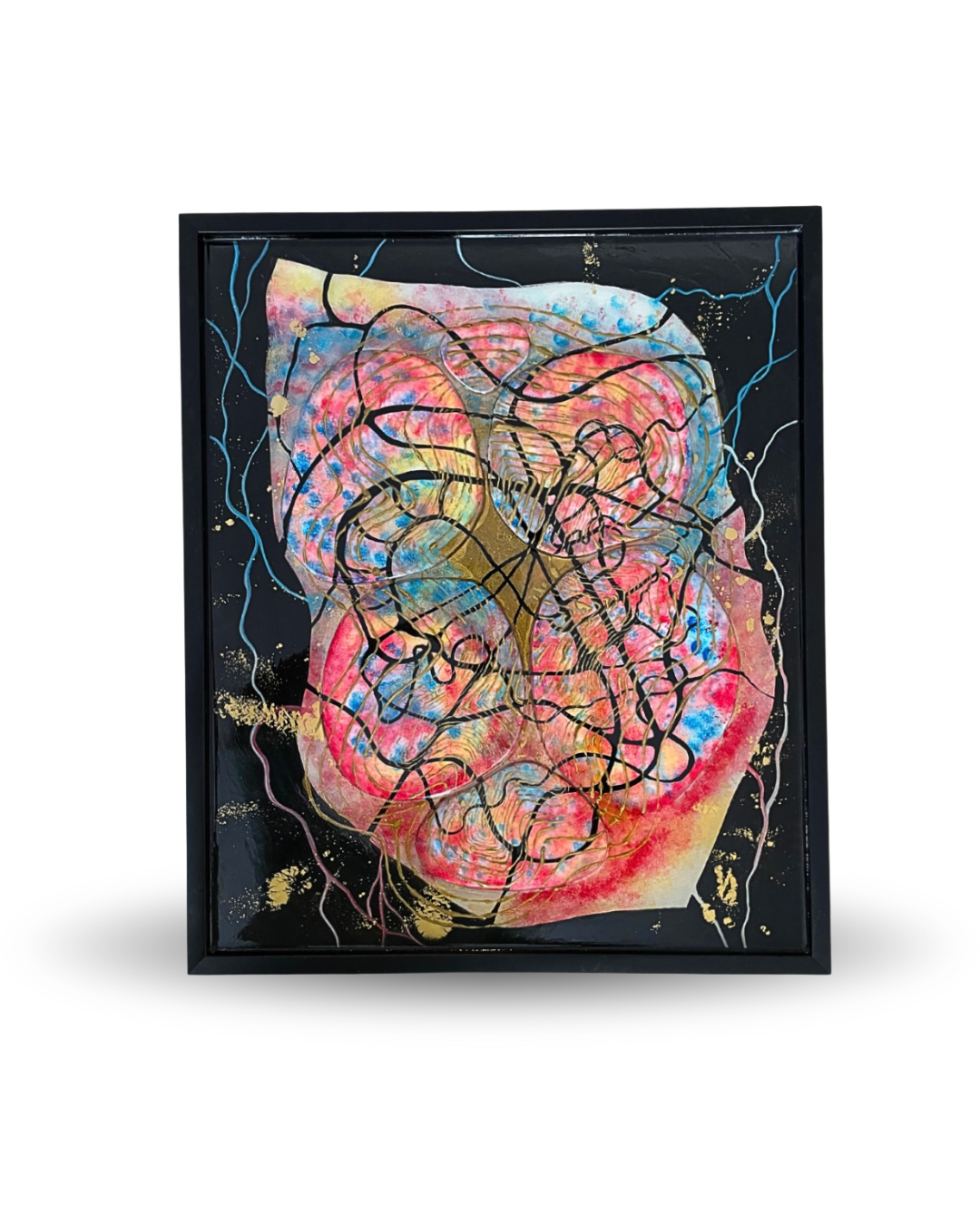 Transcendence Series ‘’Breathe’’ 64 x 53.5 cm Handmade Ceramic & Mixed Media Sculpture