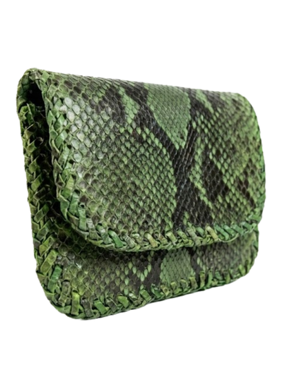 Milano Italian Python Clutch Handbag