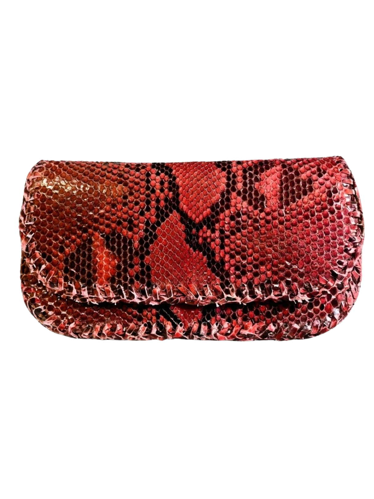 Milano Italian Python Clutch Handbag