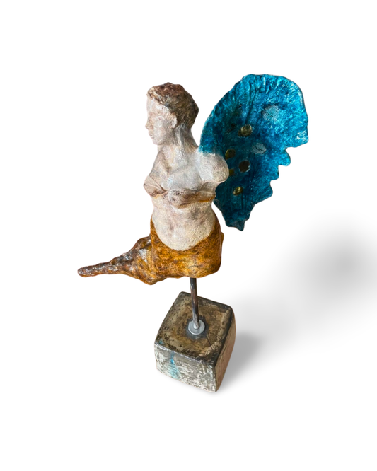 Transformation  ‘’Rooting’’ Handmade Ceramic Sculpture