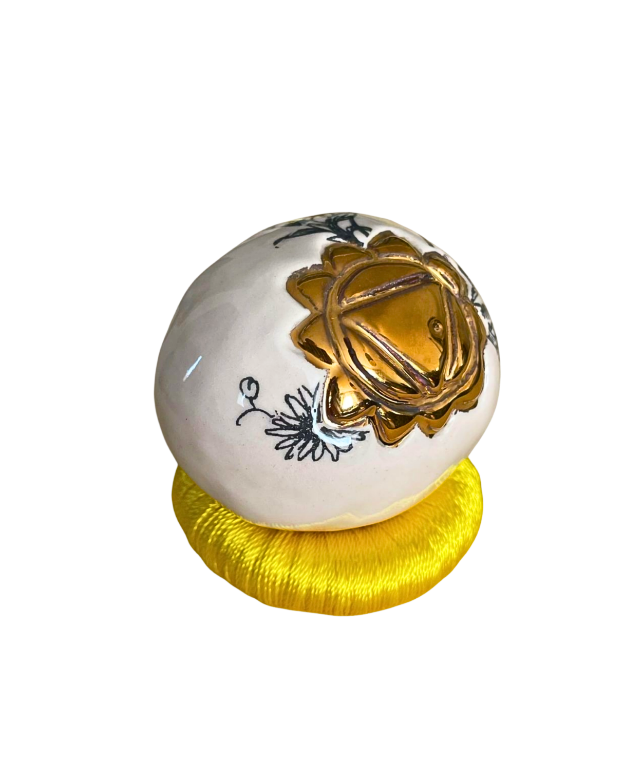 Solar Plexus Chakra Collection Handmade Ceramic Decoration