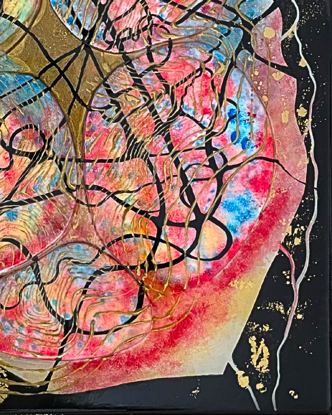 Transcendence Series ‘’Breathe’’ 64 x 53.5 cm Handmade Ceramic & Mixed Media Sculpture