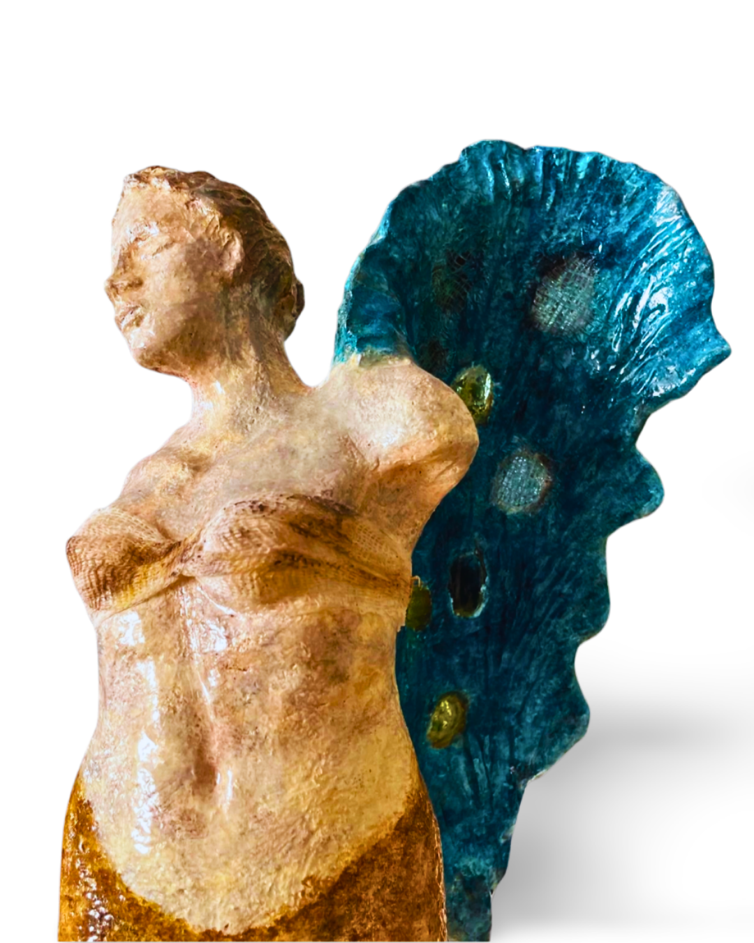 Transformation  ‘’Rooting’’ Handmade Ceramic Sculpture