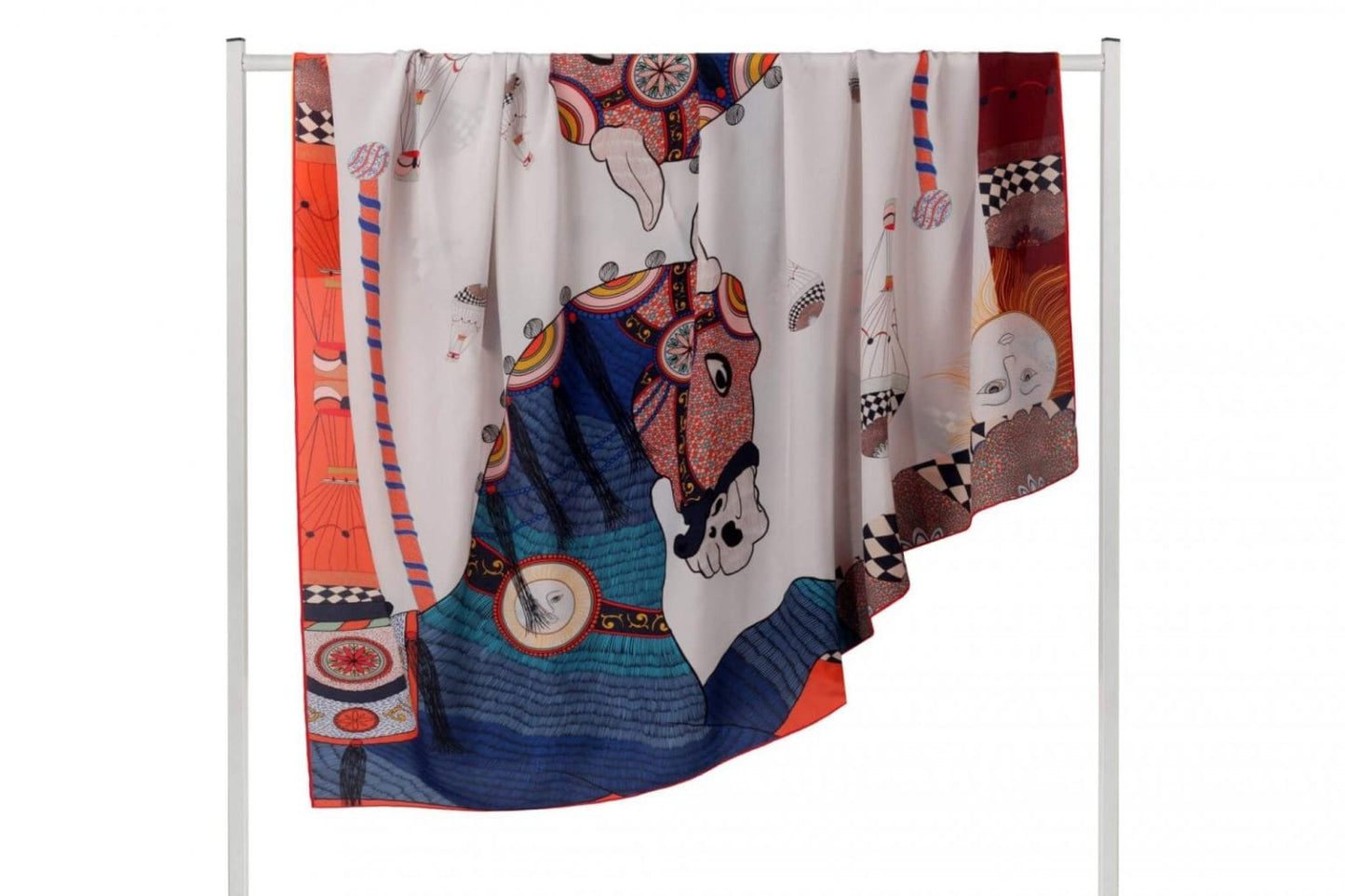 The Flying Carousel - Silk Scarf