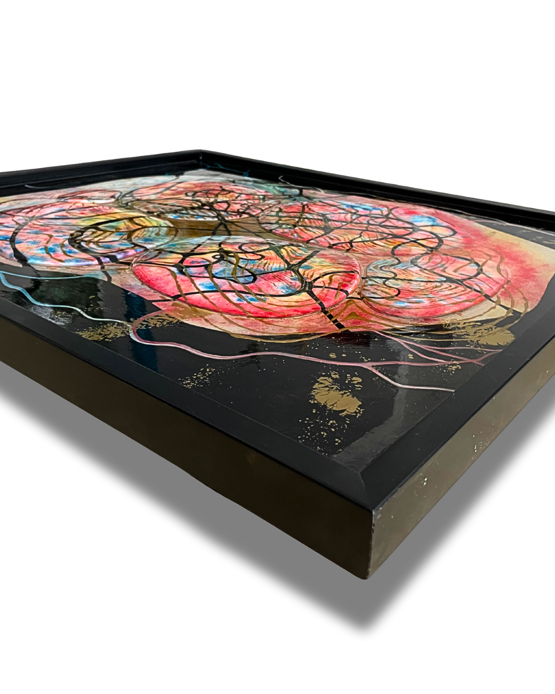 Transcendence Series ‘’Breathe’’ 64 x 53.5 cm Handmade Ceramic & Mixed Media Sculpture