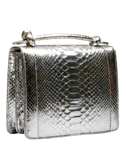 Annapolis Italian Python Leather Handbag