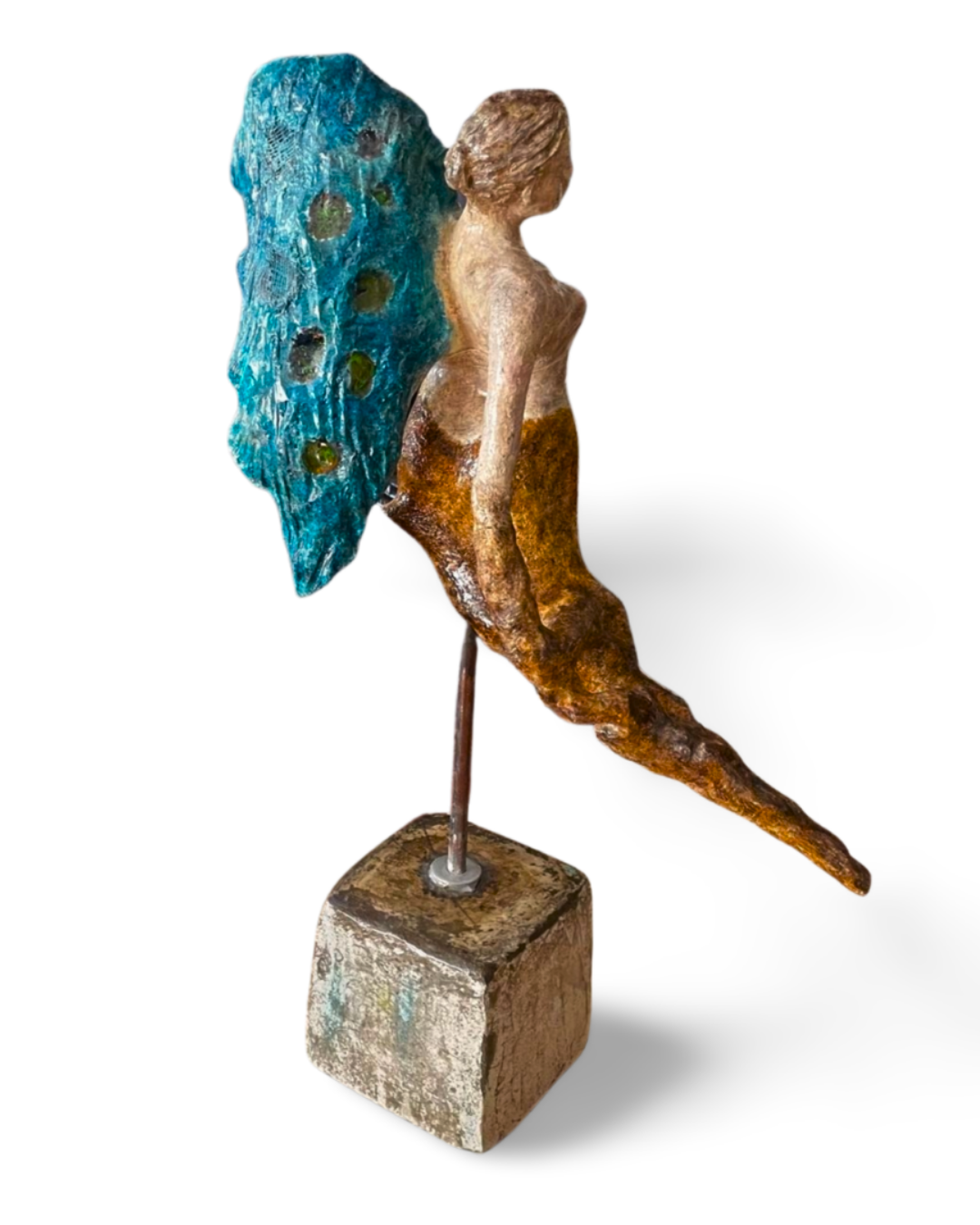 Transformation  ‘’Rooting’’ Handmade Ceramic Sculpture