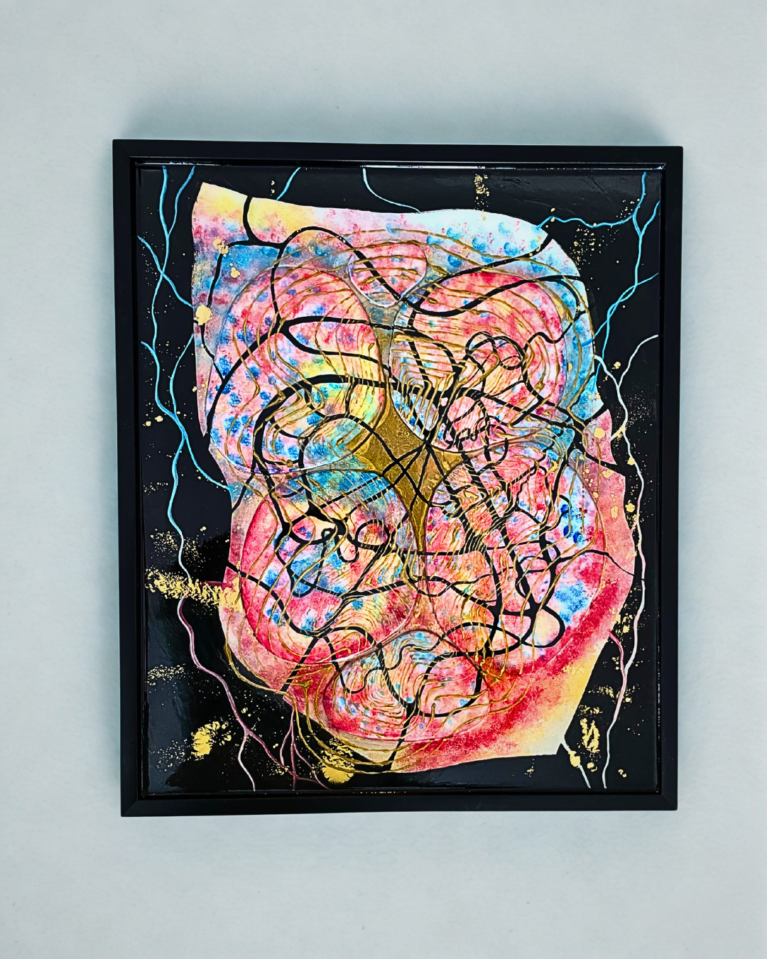 Transcendence Series ‘’Breathe’’ 64 x 53.5 cm Handmade Ceramic & Mixed Media Sculpture