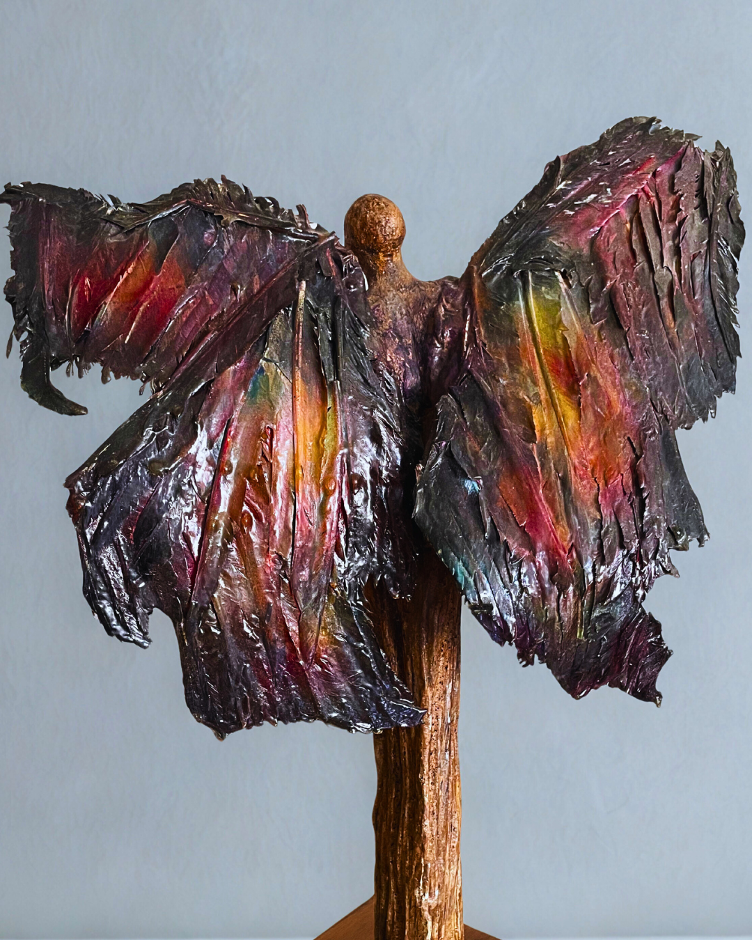 Transformation 2  - 64 x 46 x 35 cm Handmade Ceramic & Mixed Media Sculpture