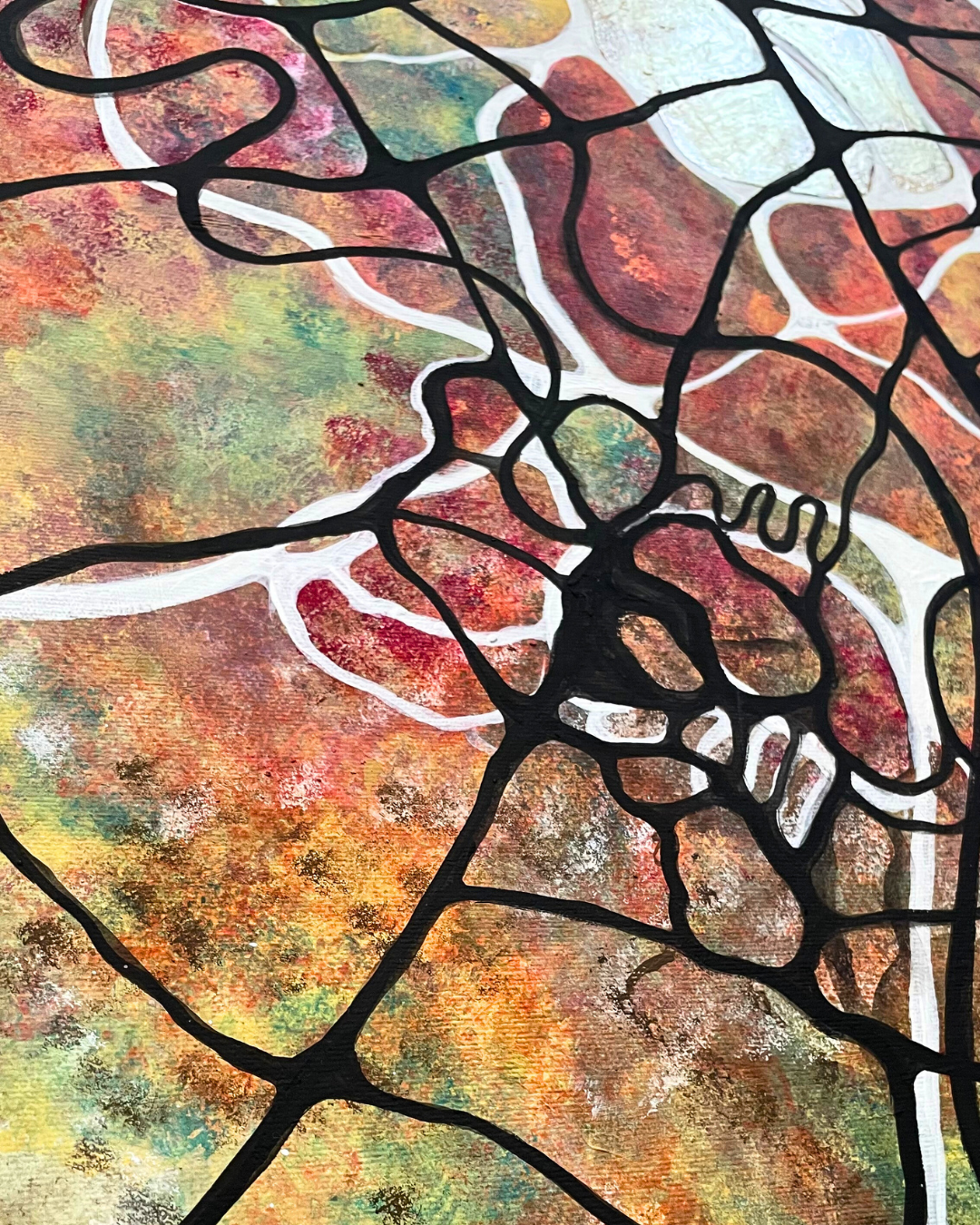 Transcendence  Series ‘’Immerse yourself’’ Painting