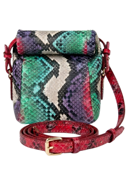 Jimilia Italian Python Leather Handbag