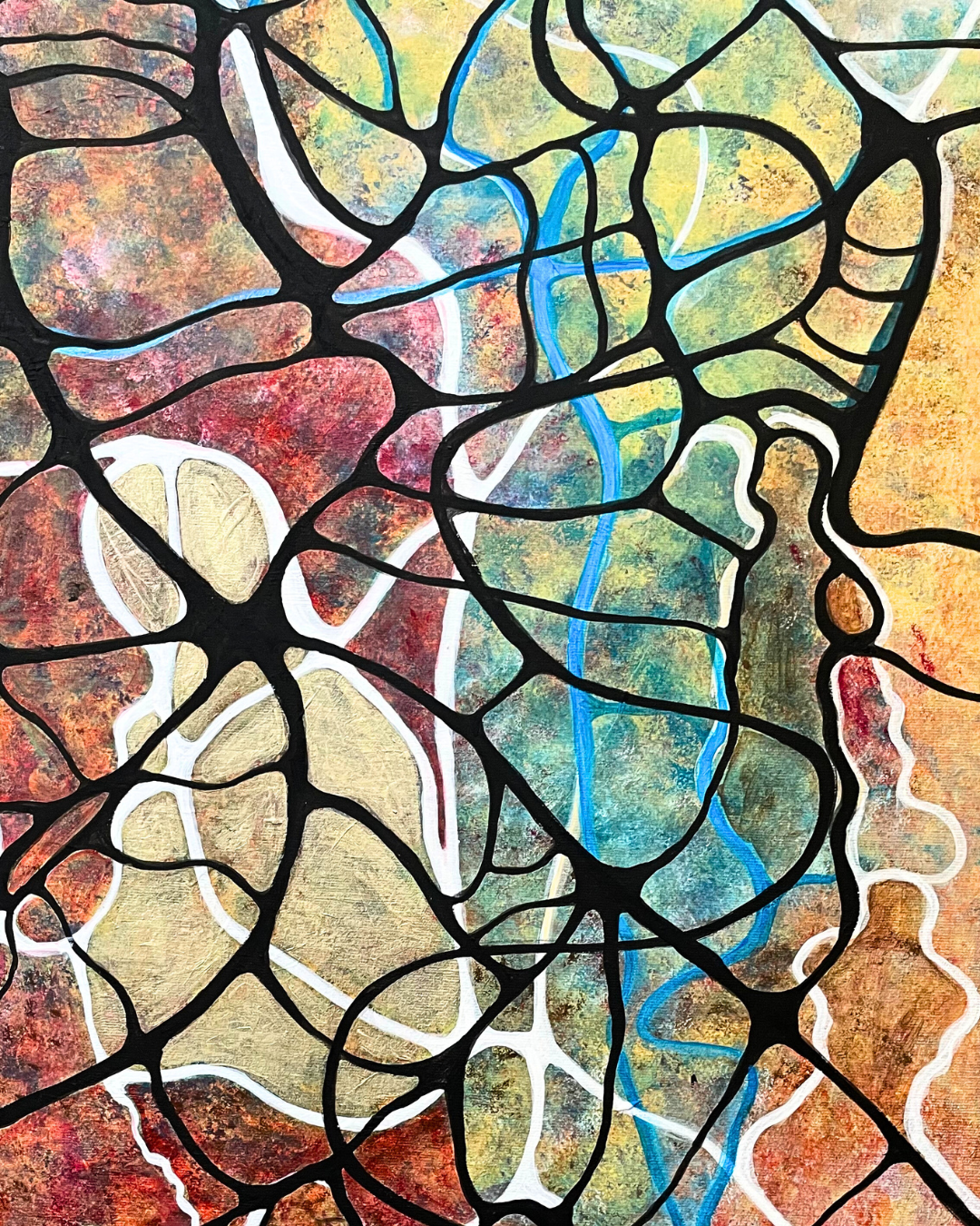 Transcendence  Series ‘’Immerse yourself’’ Painting