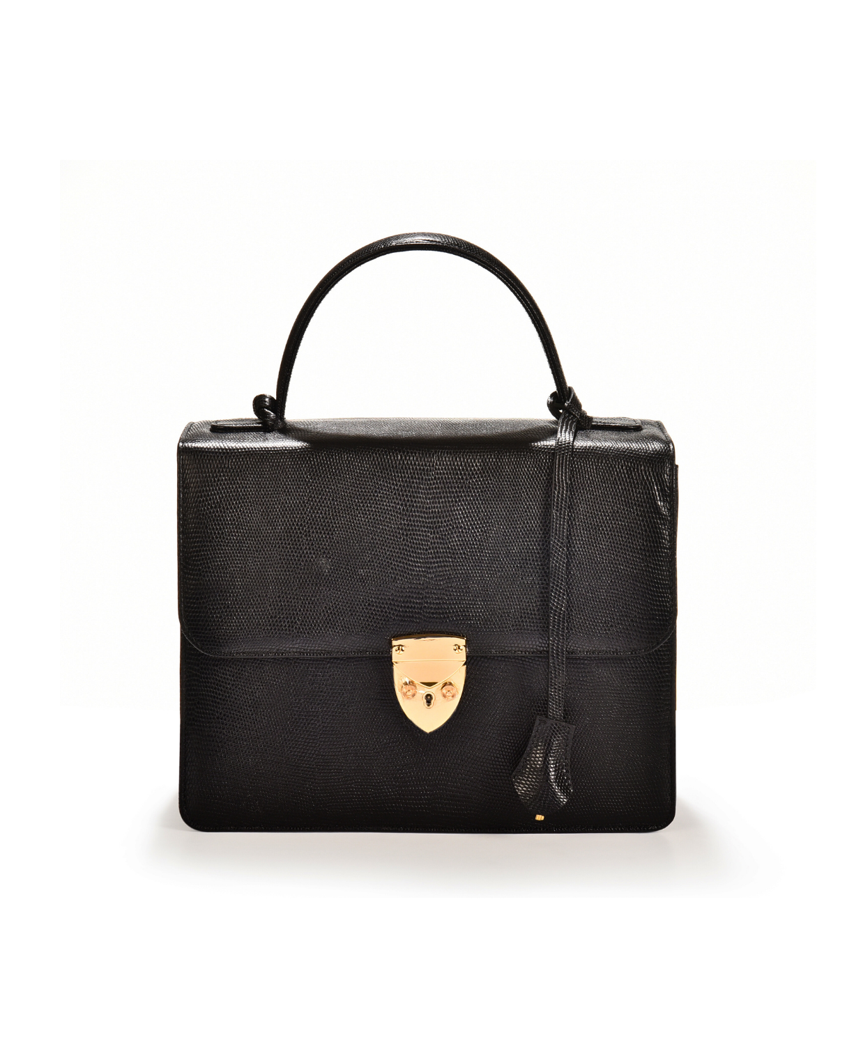 Alabama Italian Python Embossed Leather Handbag