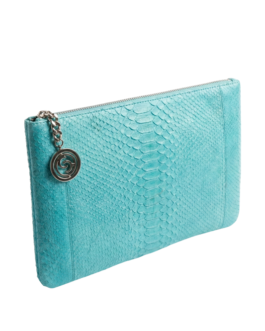 Amsterdam Italian Python Leather Handbag