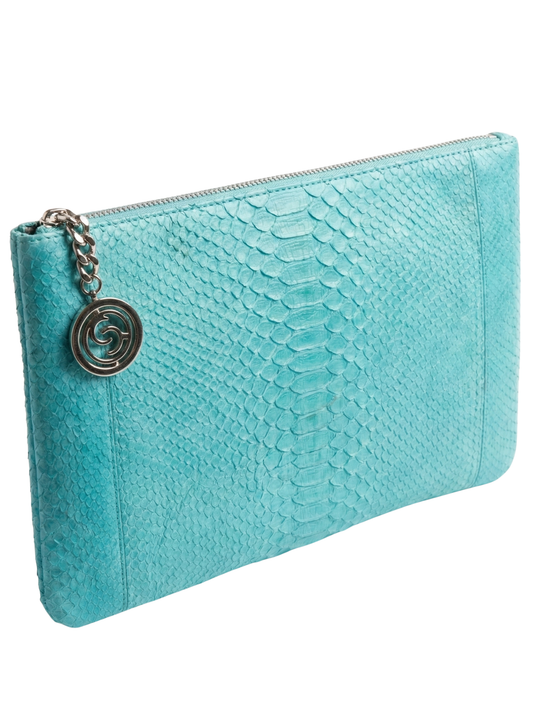 Amsterdam Italian Python Leather Handbag