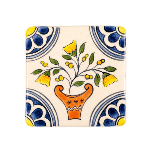 Brava Lemon Handmade Ceramic Tile 3