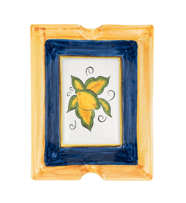 Brava Lemon Handmade Ceramic Mustard Cigar Holder