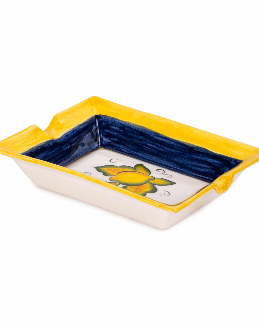 Brava Lemon Handmade Ceramic Mustard Cigar Holder