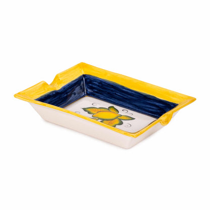 Brava Lemon Handmade Ceramic Mustard Cigar Holder