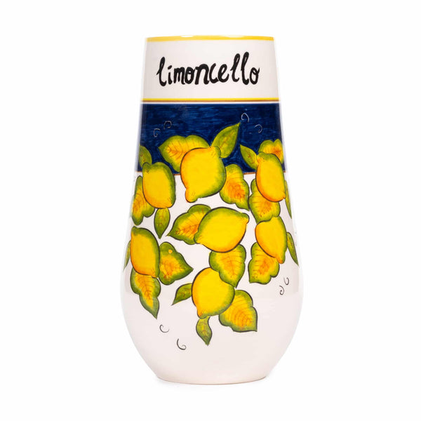 Brava Lemon Handmade Ceramic Limoncello Vase