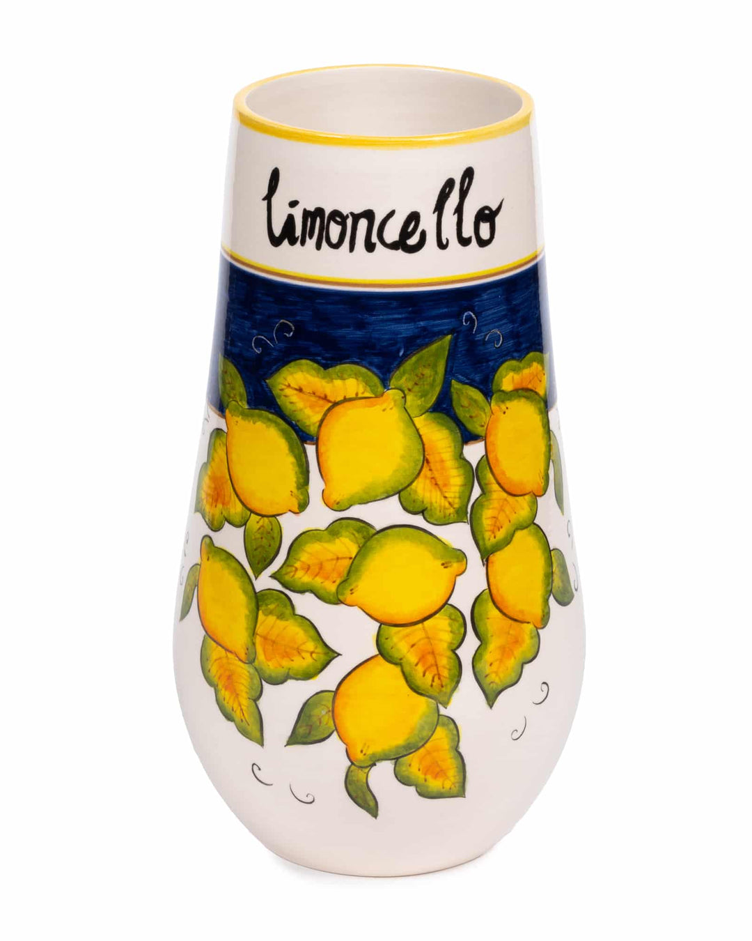 Brava Lemon Handmade Ceramic Limoncello Vase