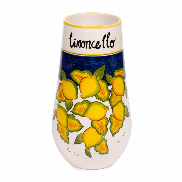 Brava Lemon Handmade Ceramic Limoncello Vase