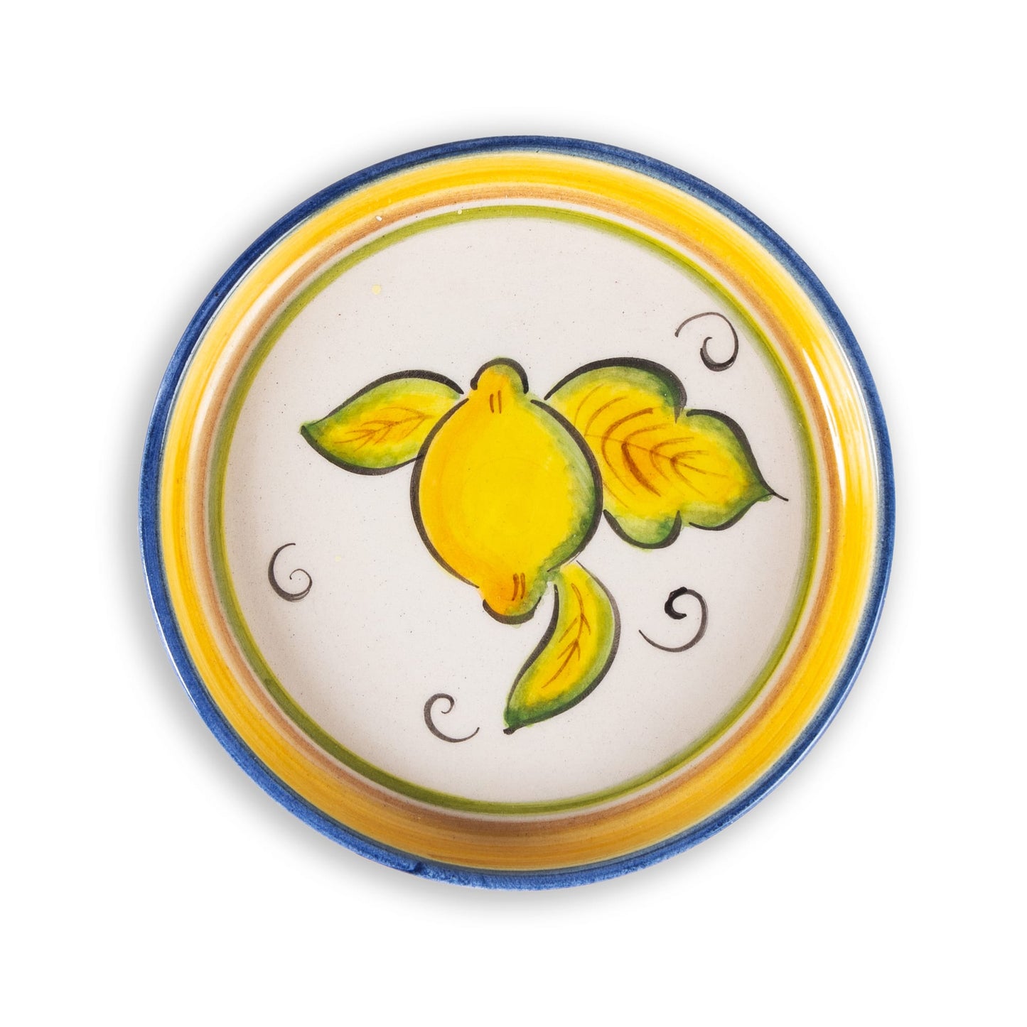 Brava Lemon Handmade Ceramic Mini Plate Set of 3
