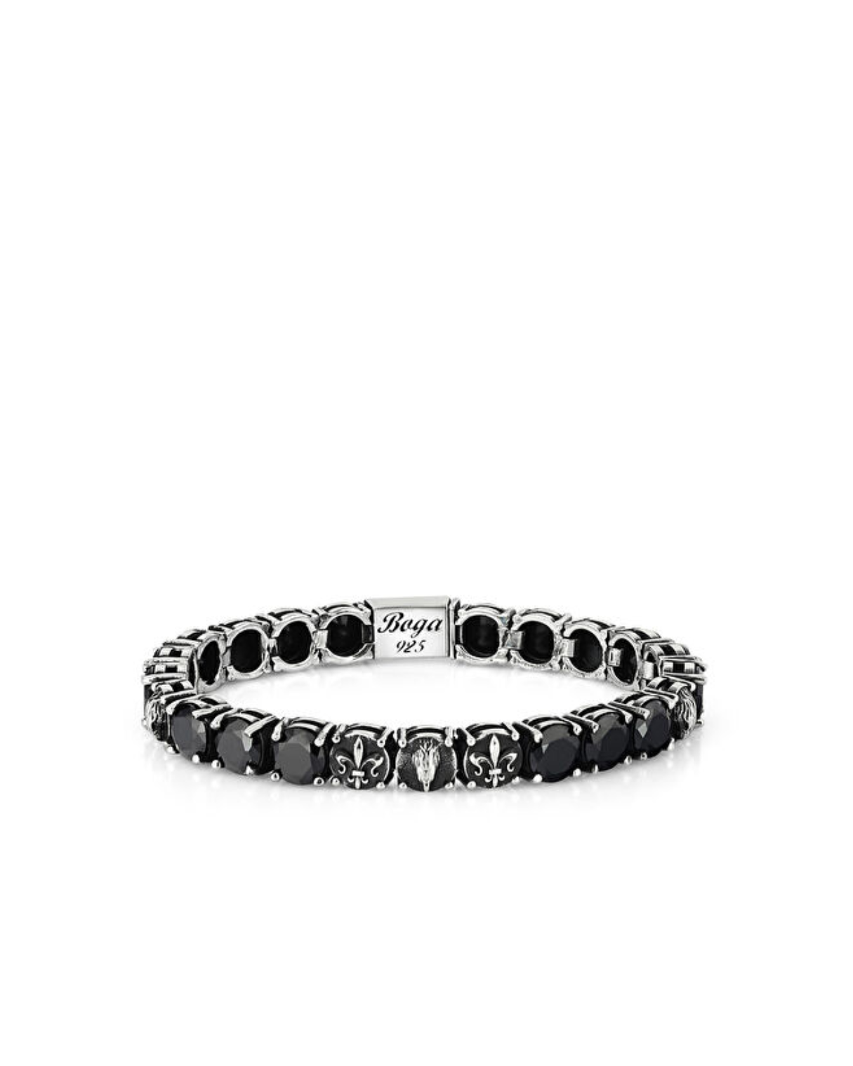 B Lock Fdelis Eagle Tennis Black Men’s Bracelet