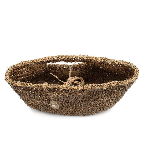 Capri In Natural Basket Tote
