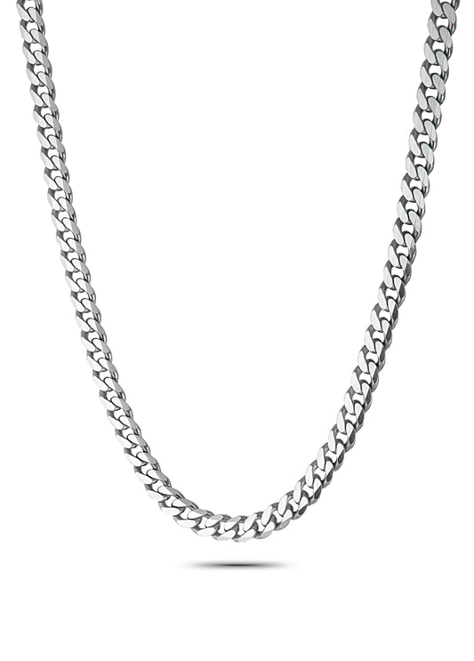 Cuban Men’s Silver Necklace