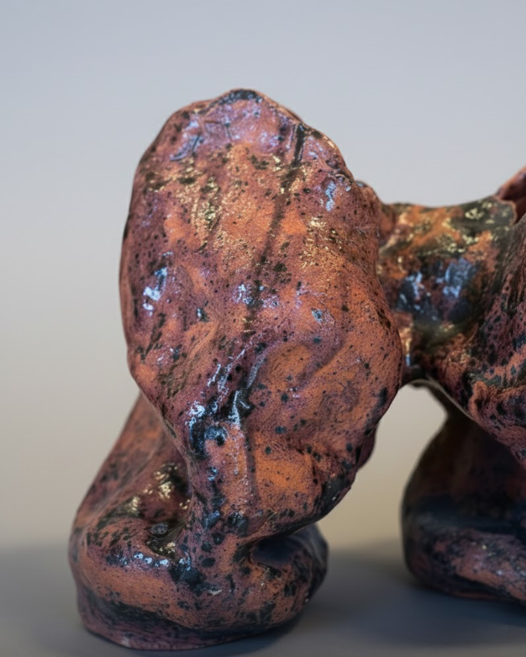 Emberflow Handmade Ceramic Rust Vase