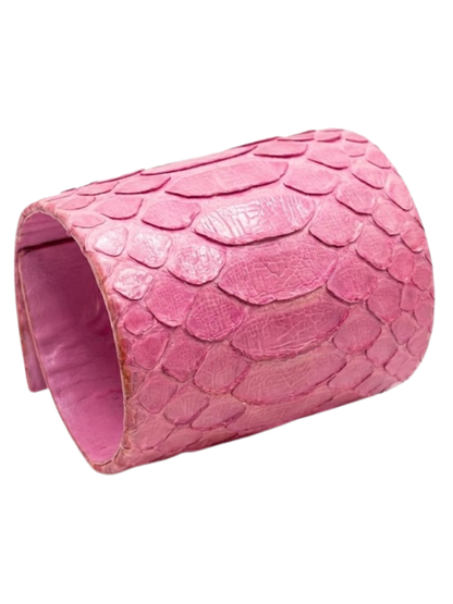 Epheia Python Leather Bracelet